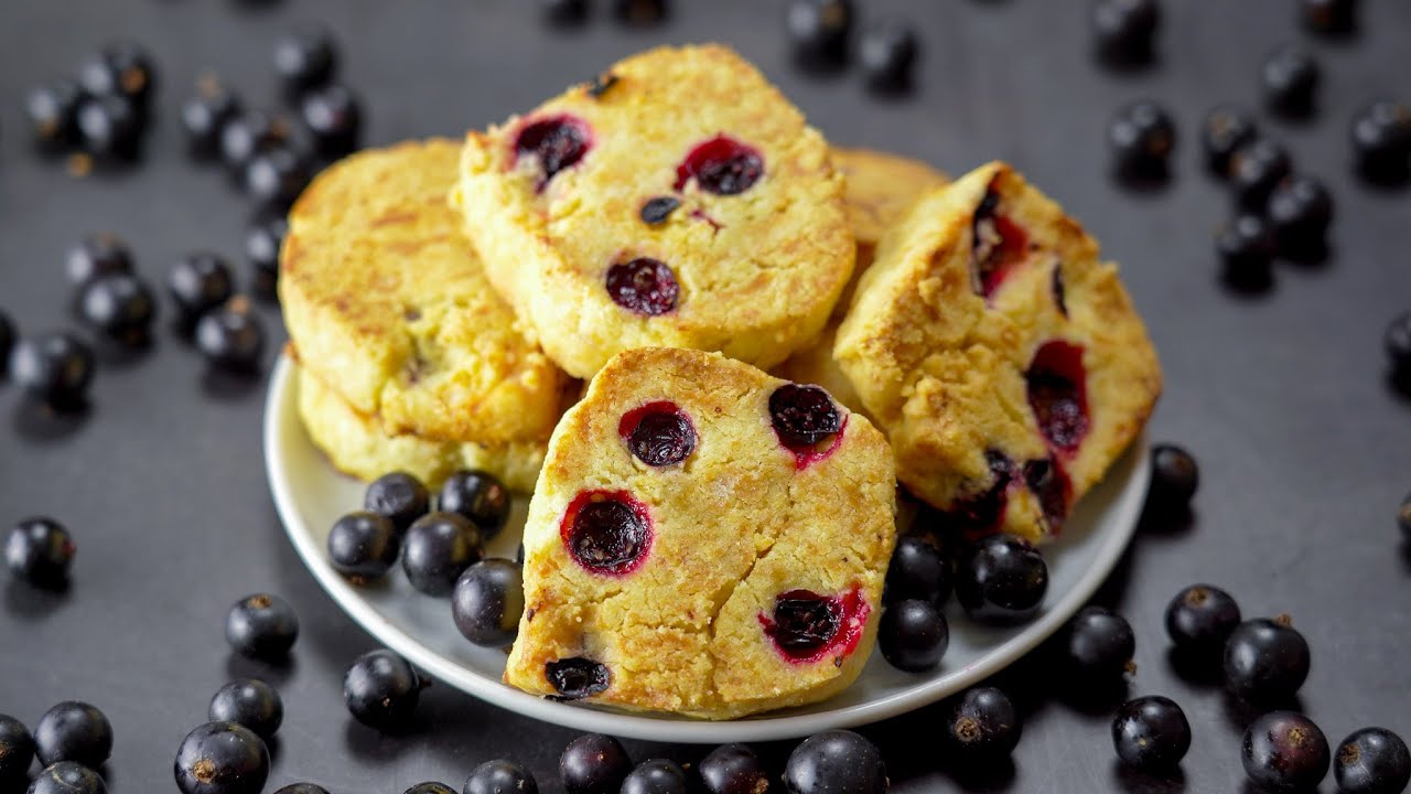 Как приготовить печенье с черной смородиной. Простой рецепт