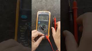 using digital multimeter