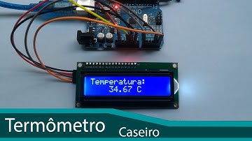 Termômetro Digital Caseiro Arduino AO Quardrado