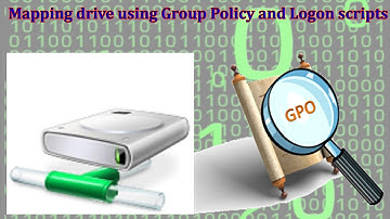 Server 2008 R2 - How to mapp a drive using Logon scripts and Group Policy in Windows Server 2008 R2