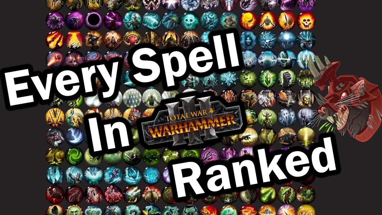 Every Spell Tierlist! Total War Warhammer 3