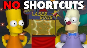 Can I Beat Set to Kill Without Taking ANY Shortcuts in Simpsons Hit & Run?
