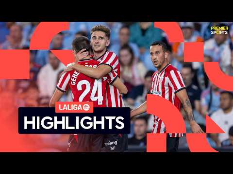 HIGHLIGHTS | Celta de Vigo 0-2 Athletic Club | Los Leones claim away win at Balaídos