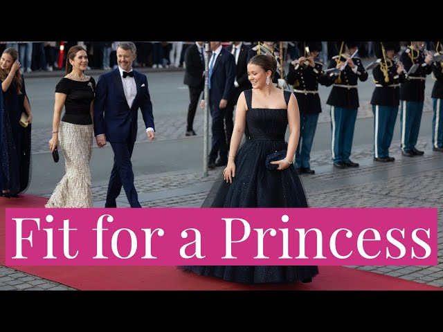 princess isabella of denmark dress Princess Isabella's STUNNING Dress at Her 18th Birthday Concert, Queen Mary  in Danish Ruby Parure