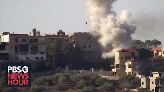 Israel and Hezbollah trade fire in escalating conflict, raising fears of regional war