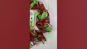 Nutcracker Christmas Wreath #christmasdecor #nutcracker  #christmas #wreaths #rachelsuniquecrafta