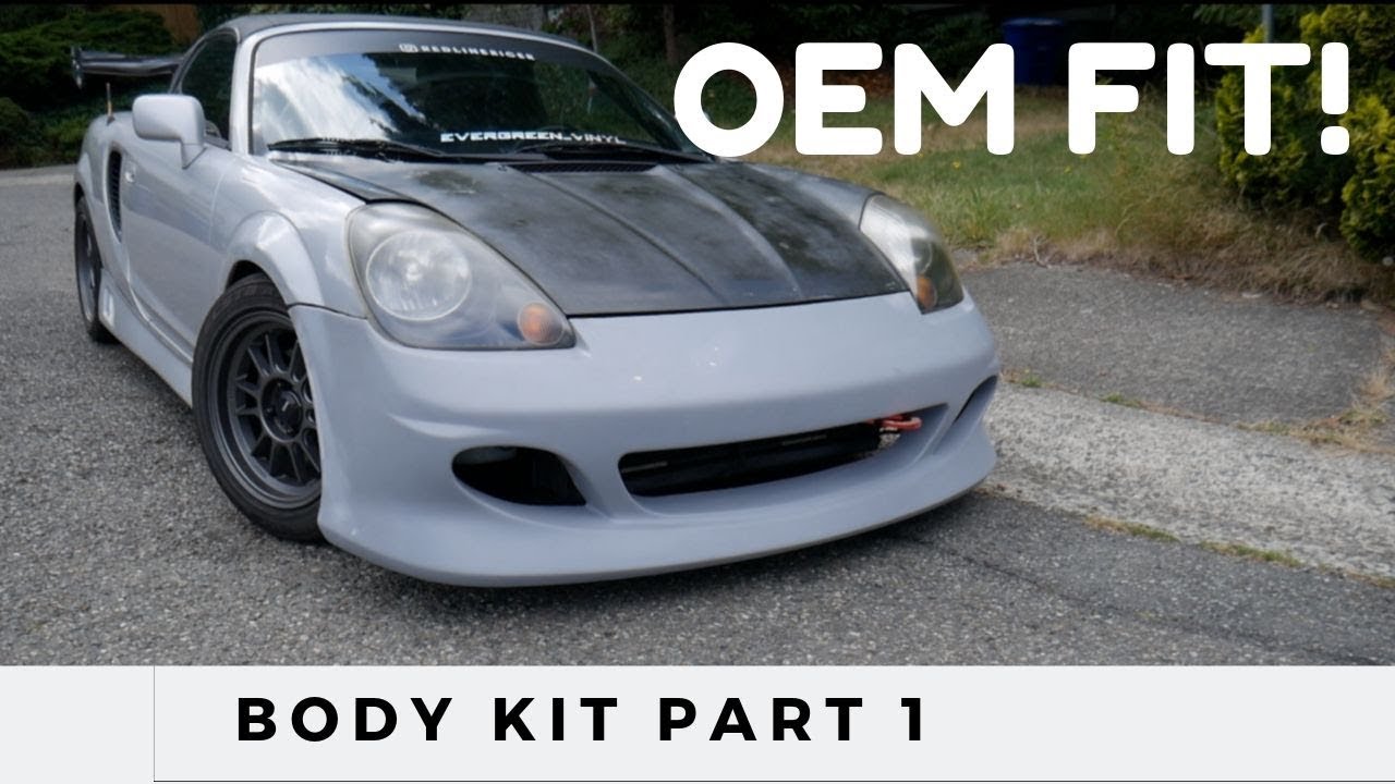 CL Performance Front Bumper Install Toyota MR2 Spyder YouTube