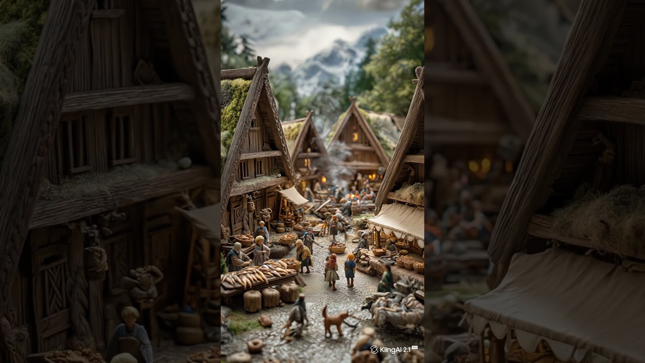 A Day in a Viking Village 🪓🔥  Cinematic Life 