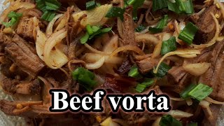 গরর মসর ভরত Beef Vorta Beef Special Bhorta Recipe