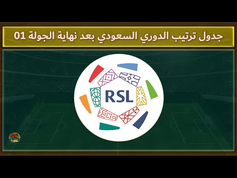 جدول ترتيب الدوري السعودي بعد نهاية مباريات الجولة الجولة 1 ترتيب دوري روشن