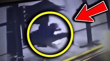 Worker Stands TOO CLOSE to the Rotating Machine... Then This Happened!