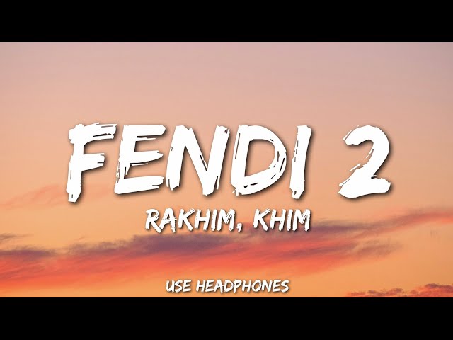 Fendi 2 (8D Audio) | 🎧USE HEADPHONES🎧