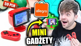 Testuje MINI GADŻETY z Allegro! *najmniejszy TV*