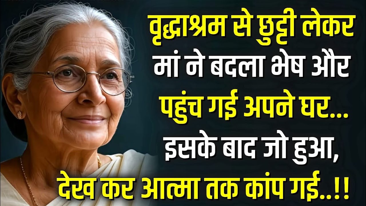 जब सास को वृद्धाश्रम भेजना बहू पर पड़ा भारी..! आखिर क्या हुआ जिसे देख सब दंग रह गए !! Hindi story !!