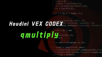 Houdini VEX CODEX_qmultiply