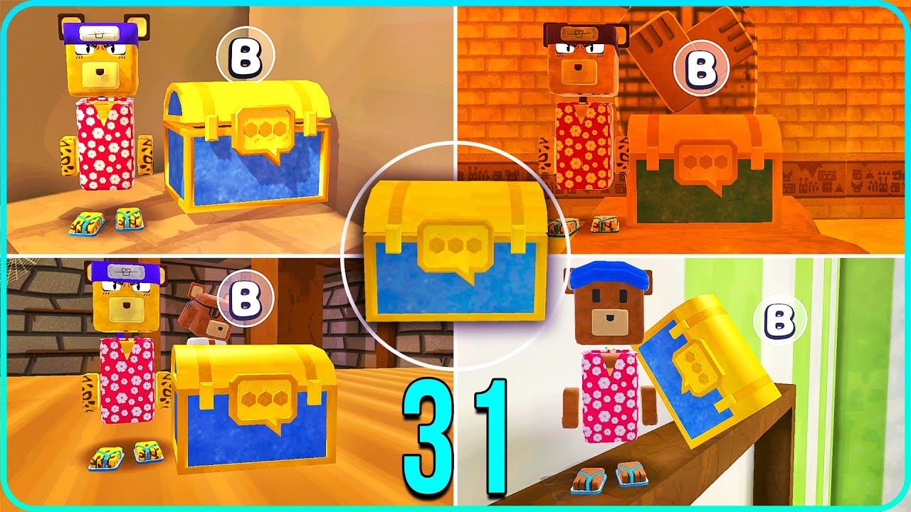 All 31 Chests With Outfits & Emotes Super Bear Adventure Gameplay Walkthrough All 31 Chests With Outfits & Emotes Super Bear Adventure Gameplay Walkthrough