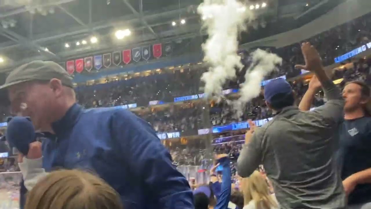 Tampa Bay Lightning Overtime Goal Horn Live YouTube