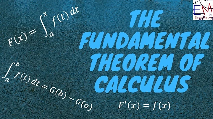 The Fundamental Theorem of Calculus Part 1 and Part 2