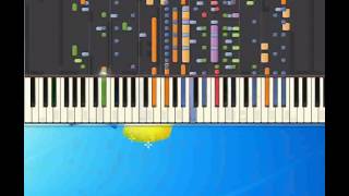 A Citta e Pulecenella   Celeste Gianni [Piano tutorial by Synthesia]