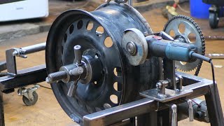 Transforming Rims: DIY Steel Rim Enlargement Machine