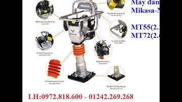 Alo:0349723029/đầm cóc Trung Quốc chạy điện HCD90,HCD110.Đầm cóc  chạy xăng giá rẻ Mikasa MT55,MT72