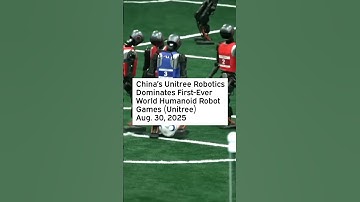 China’s Unitree Robotics Dominates First-Ever World Humanoid Robot Games #Unitree #Robots #Robotics