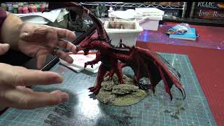 Painting with Rob - Reaper Bones - Dragon