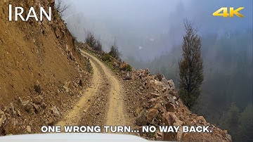 No Way Back– Iran’s Most Dangerous Forest Road (4K POV)