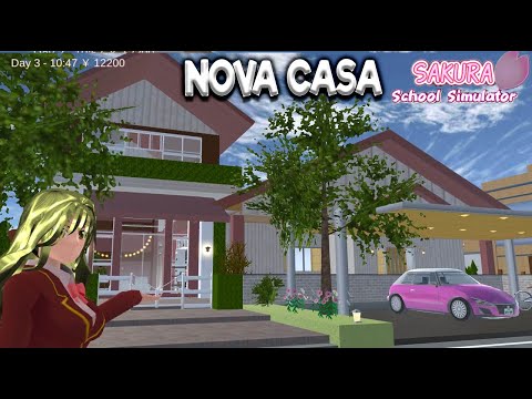 NOVA CASA de NATAL em SAKURA SCHOOL SIMULATOR 