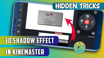 How To Add 3D Shadow Effect In Kinemaster || Shadow Effect Kaise Lagaye || TECH FOR