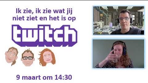 Twitch with us: online stream Digitale geletterdheid 9 maart 2021