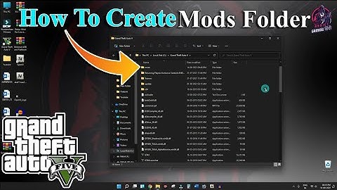 GTA V Mods Folder | How to create a Mods Folder 2023