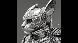 The Cat Knight - stable diffusion AI