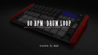 80 BPM Drum Loop | Hip Hop Trap Drum Loop | Catharsis | Nr 18