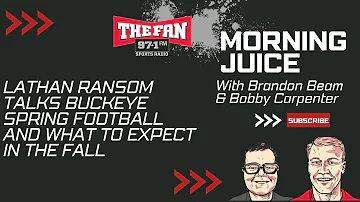 Ohio State Safety Lathan Ransom Joins Morning Juice with Brandon Beam and Bobby Carpenter