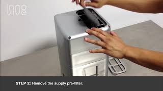 Disposable Cages   Supply Pre Filter Replacement Procedure
