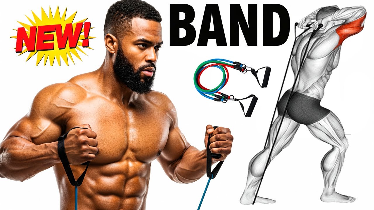 10 Best Resistance Band Workout at Home a FULL BODY ( 10 EFFECTIVE ...