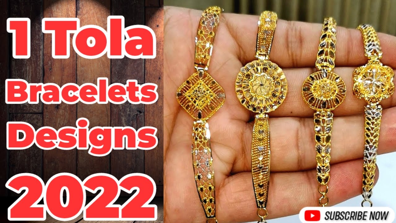 light weight gold bracelet design daily use for women  1 tola gold bracelet   fancy bracelet  YouTube