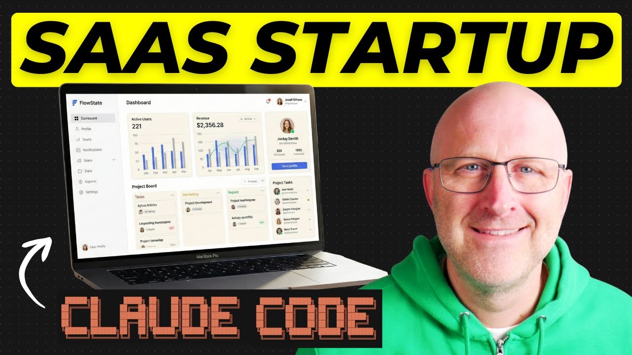 Build A SaaS Startup With Claude Code (22-Min Crash Course)