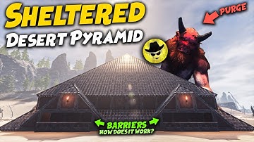 Sheltered Desert Pyramid | Conan Exiles Isle of Siptah