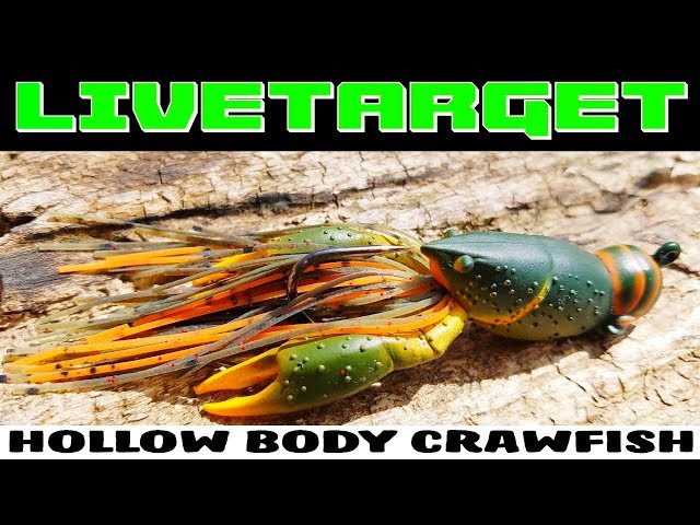 LIVETARGET HOLLOW BODY CRAW IS FINALLY HERE! IS THIS THE NEW JIG