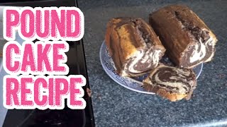 Deliciously Decadent Pound Cake Family Recipe Two Ways | How to Marble a Cake