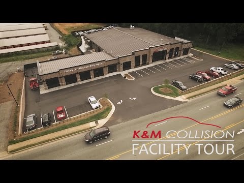 Tour K&M Collision's New Collision Repair Facility in Hickory, NC