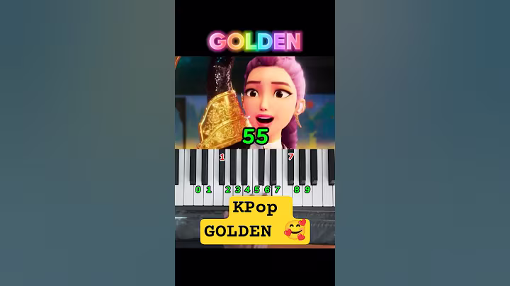 How to Play Golden KPOP Demon Hunters  Easy Piano Tutorial #shorts  #golden #viral #pianotutorial