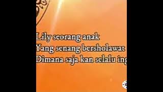 LILY versi sholawat - by Ilhamy ahmad (full lirik) VIRAL