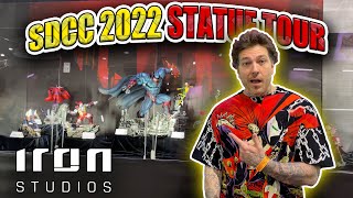 San Diego Comic Con 2022! IRON STUDIOS Statue Tour!