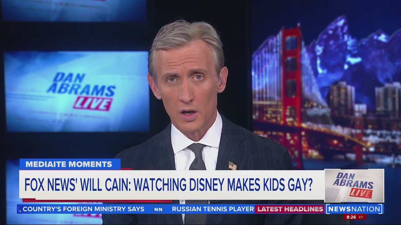 Is Disney Making Kids Gay A Fox News Pundit Begs Ridiculous Question Dan Abrams Live YouTube