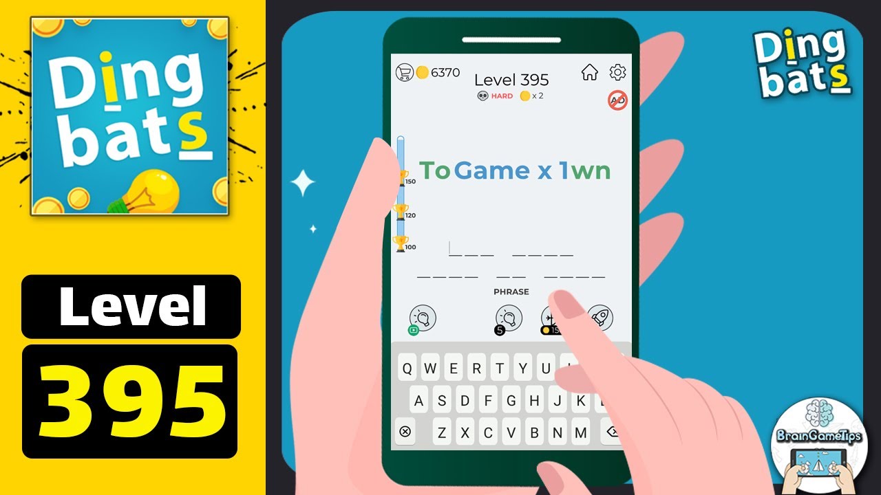 Dingbats Level 395 To Game x 1wn Walkthrough
