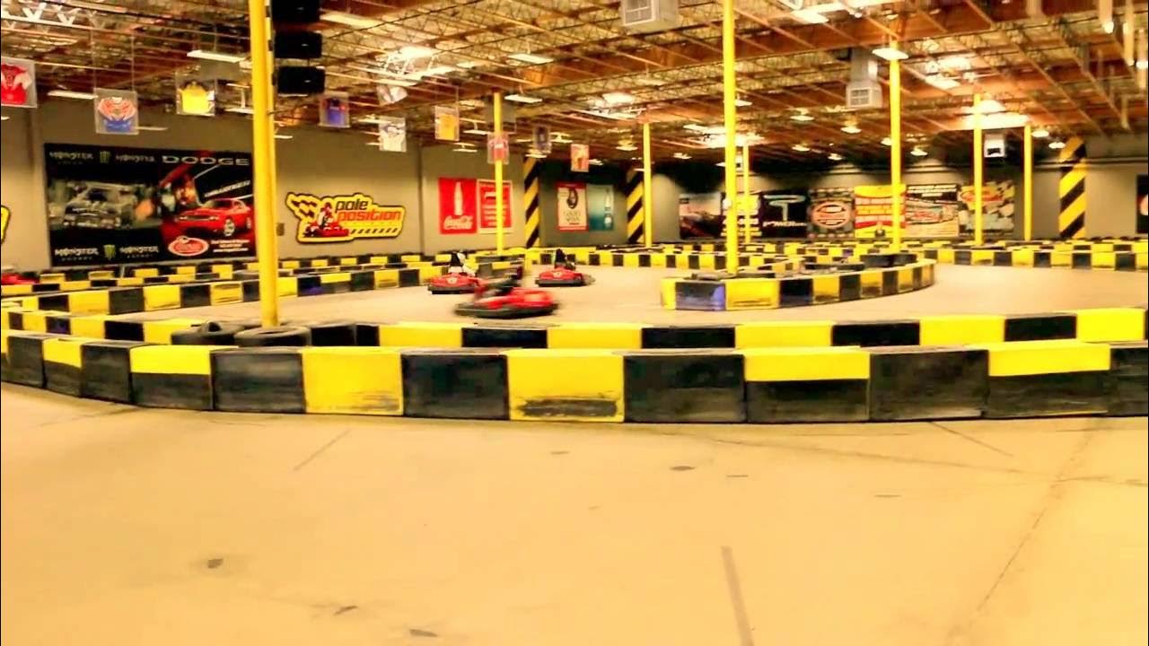 Indoor Go Kart Racing at Pole Position Las Vegas YouTube