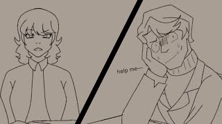 i try blinking at the waiters in morse code // fnaf // animatic
